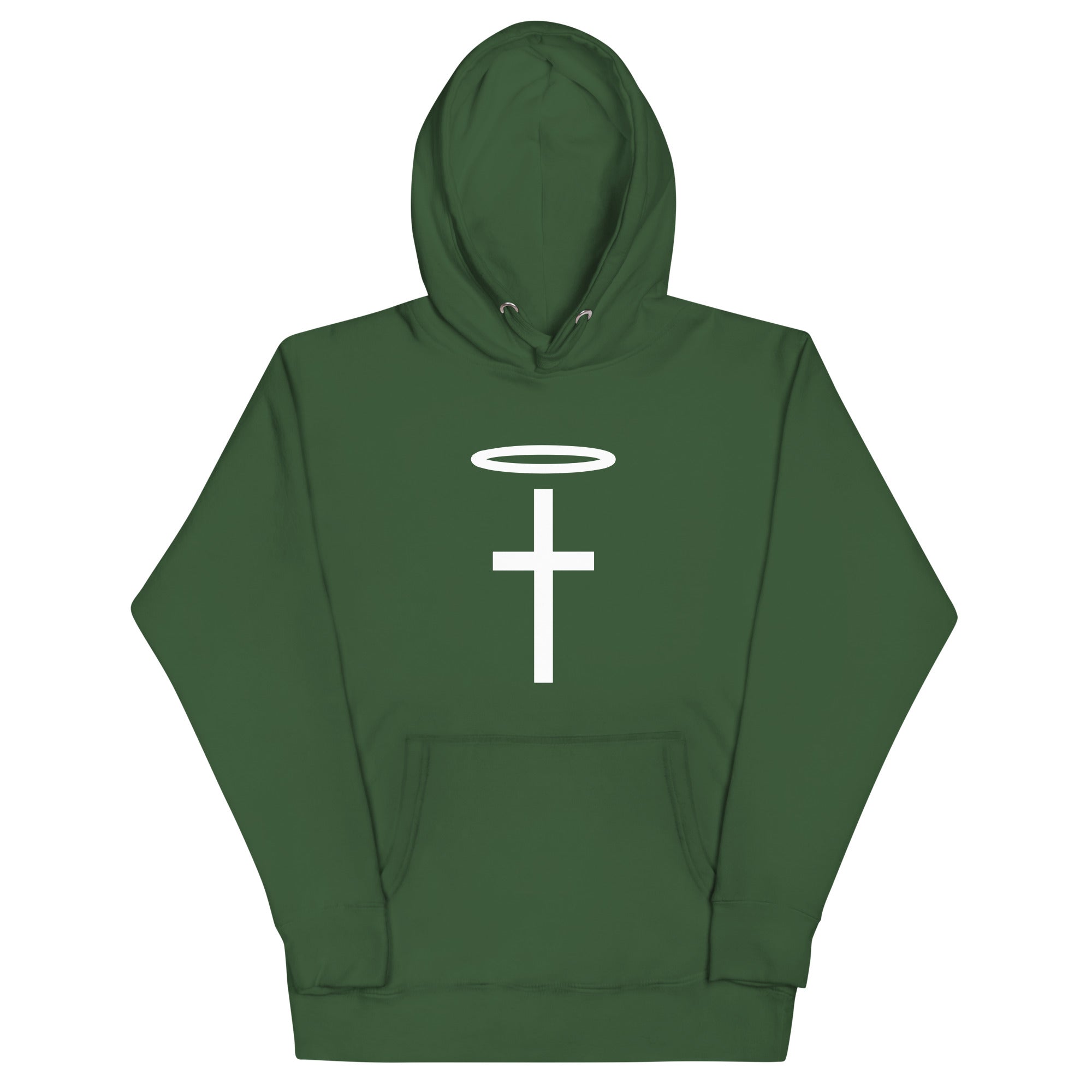 Thriving Faith Unisex Hoodie (Halo & Cross)