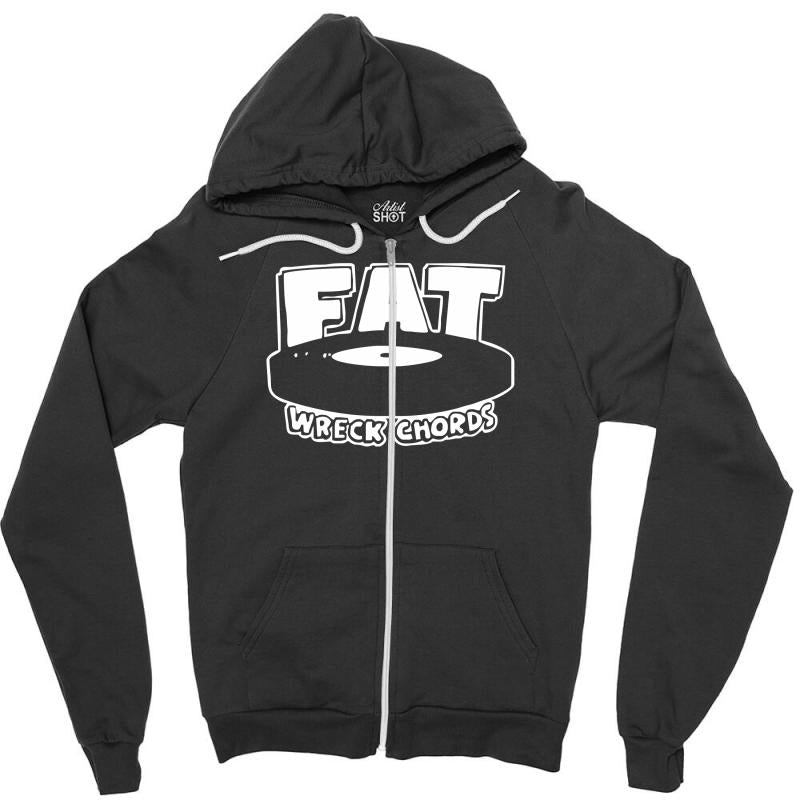 Fat Wreck Chords New Zipper Hoodie by MDK ART