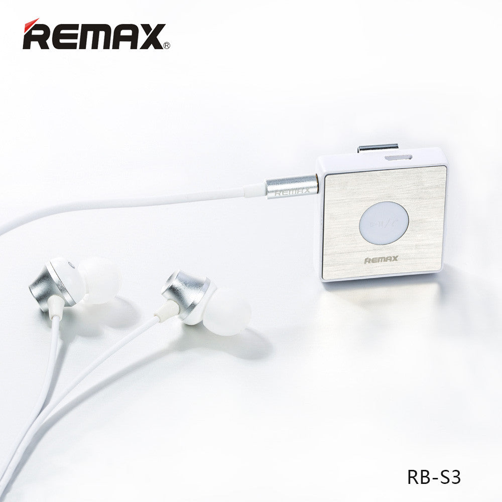 Remax RB-S3 Bluetooth Clip-on Headphones with HD-Voice & Noise Cancellation