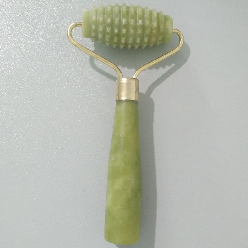 Double Head Jade Roller for Face Slimming and Relaxation