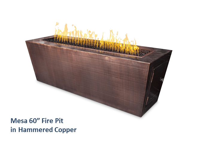 The Outdoor Plus Mesa Fire Pit with Free Cover