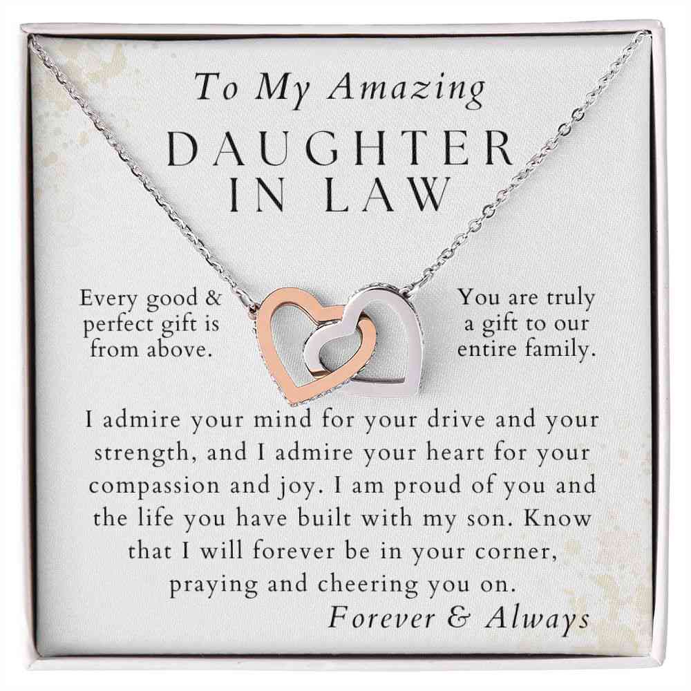 Gift From Above - Elegant Pendant Necklace for Daughter-in-Law