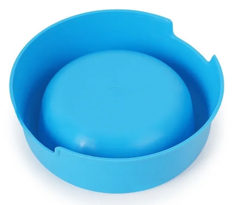Candy Color Plastic Pet Bowl for Dog and Cat Feeding