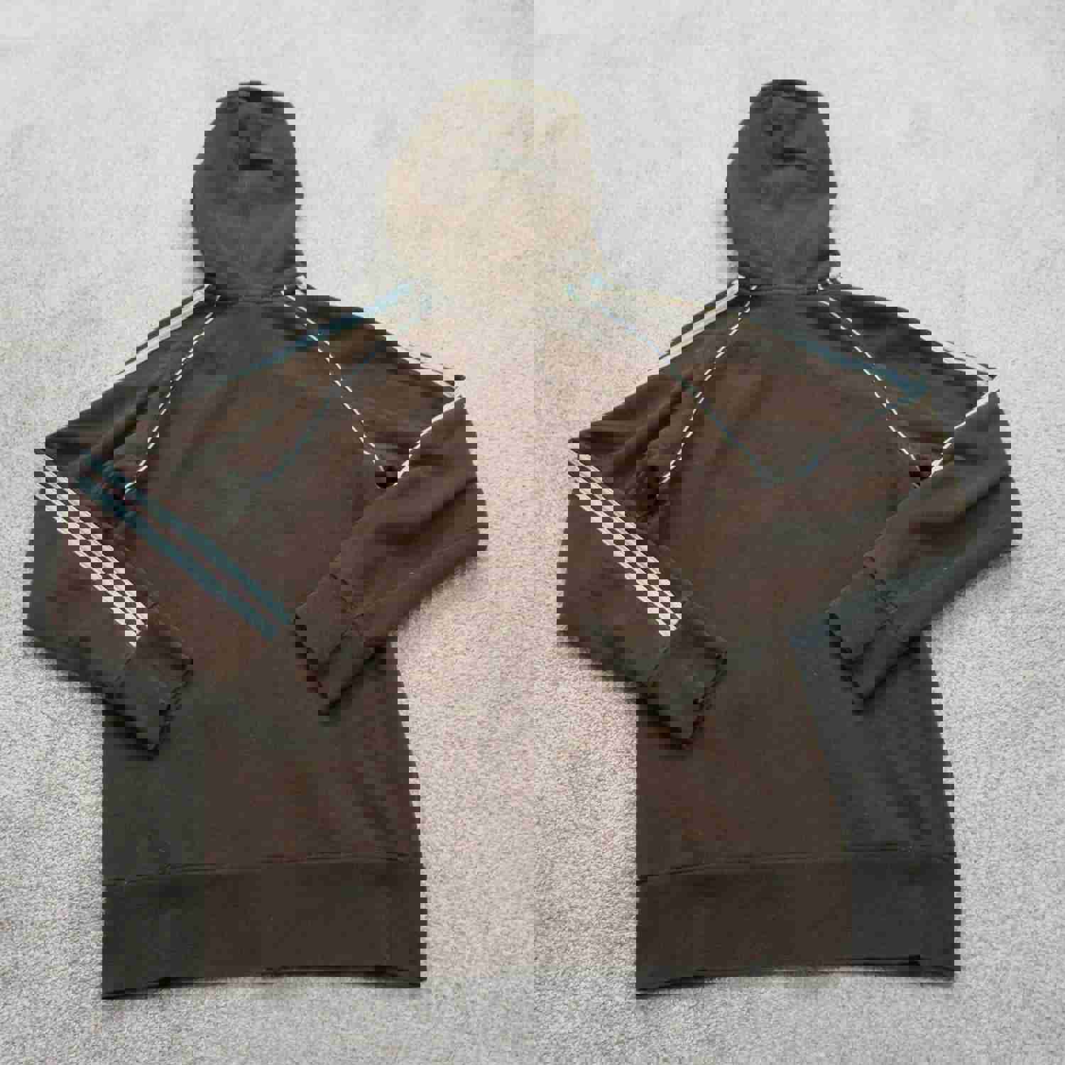 The North Face Women's Full Zip Hoodie with Pockets - Brown, Size Large