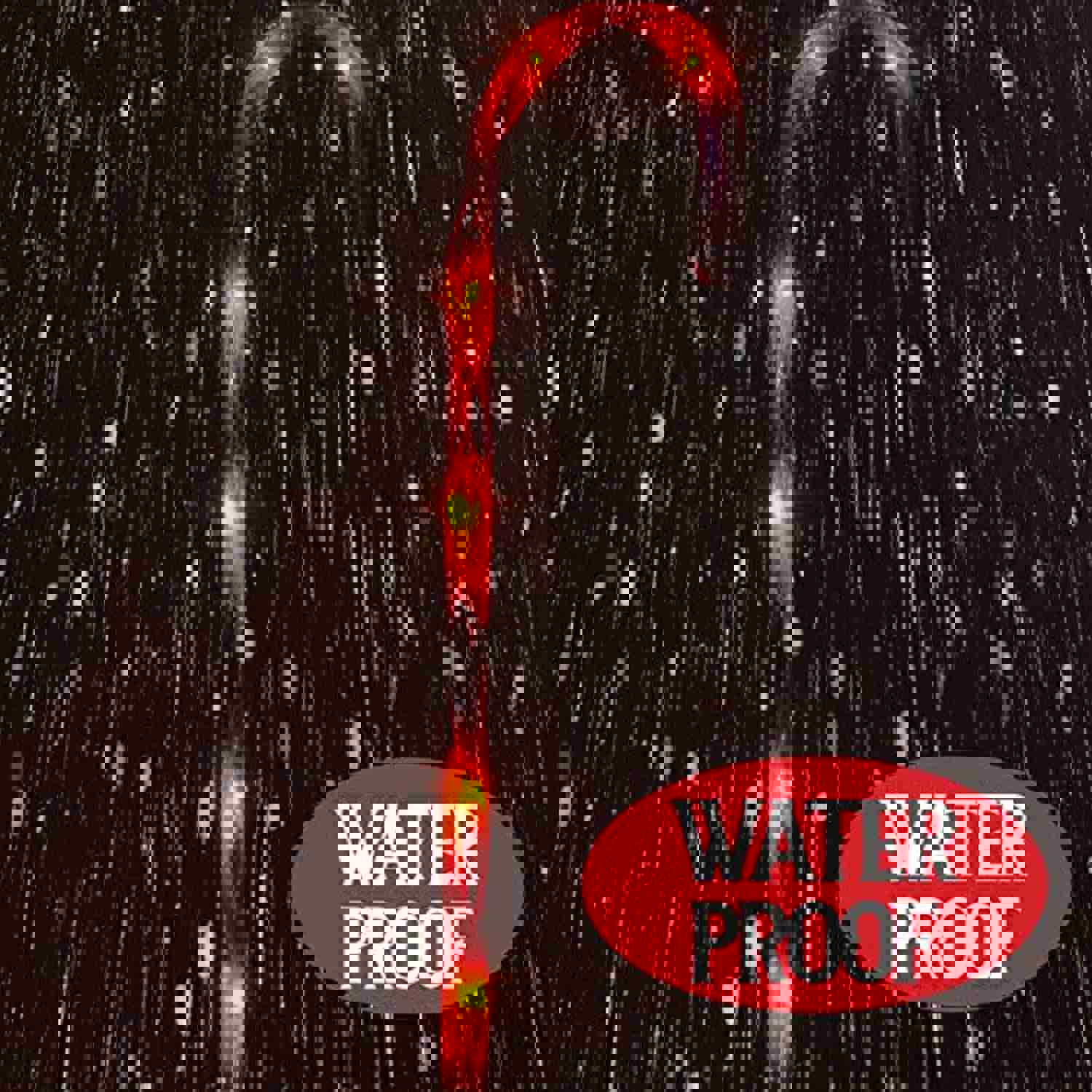 Prextex 12 Christmas Candy Cane Pathway Lights Markers for Indoor and Outdoor Use