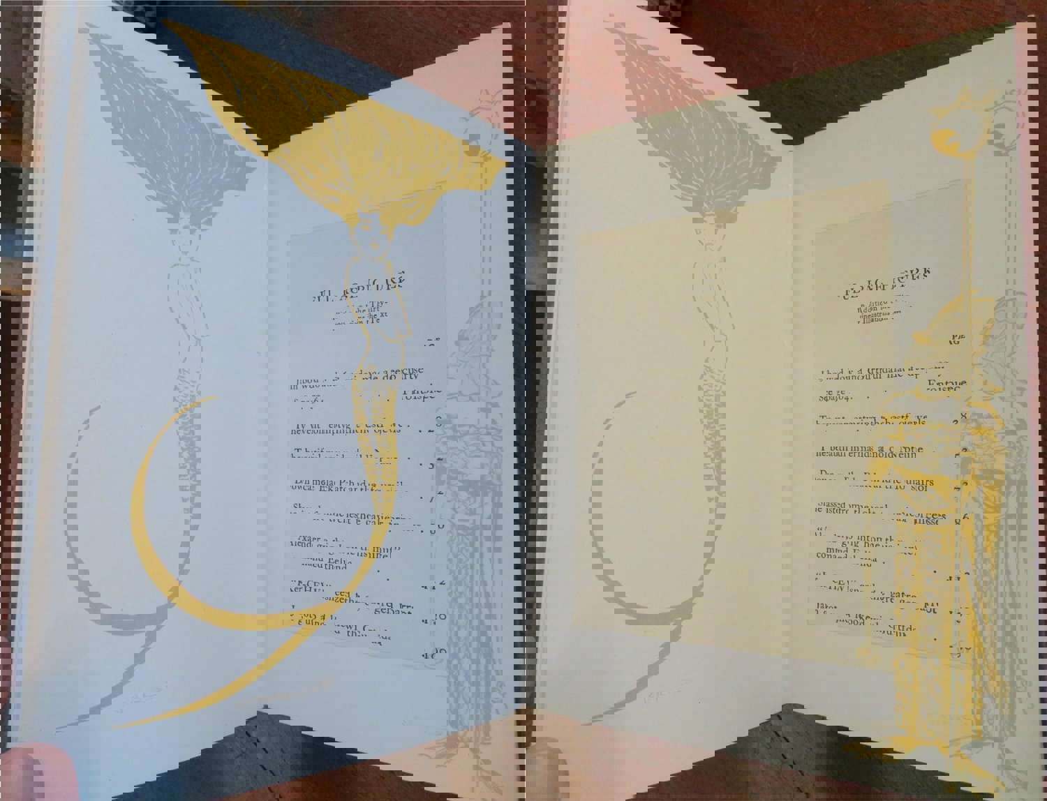 Golden Goblin Fantasy 1906 Dunham George Kerr Art Nouveau Illustrations Book