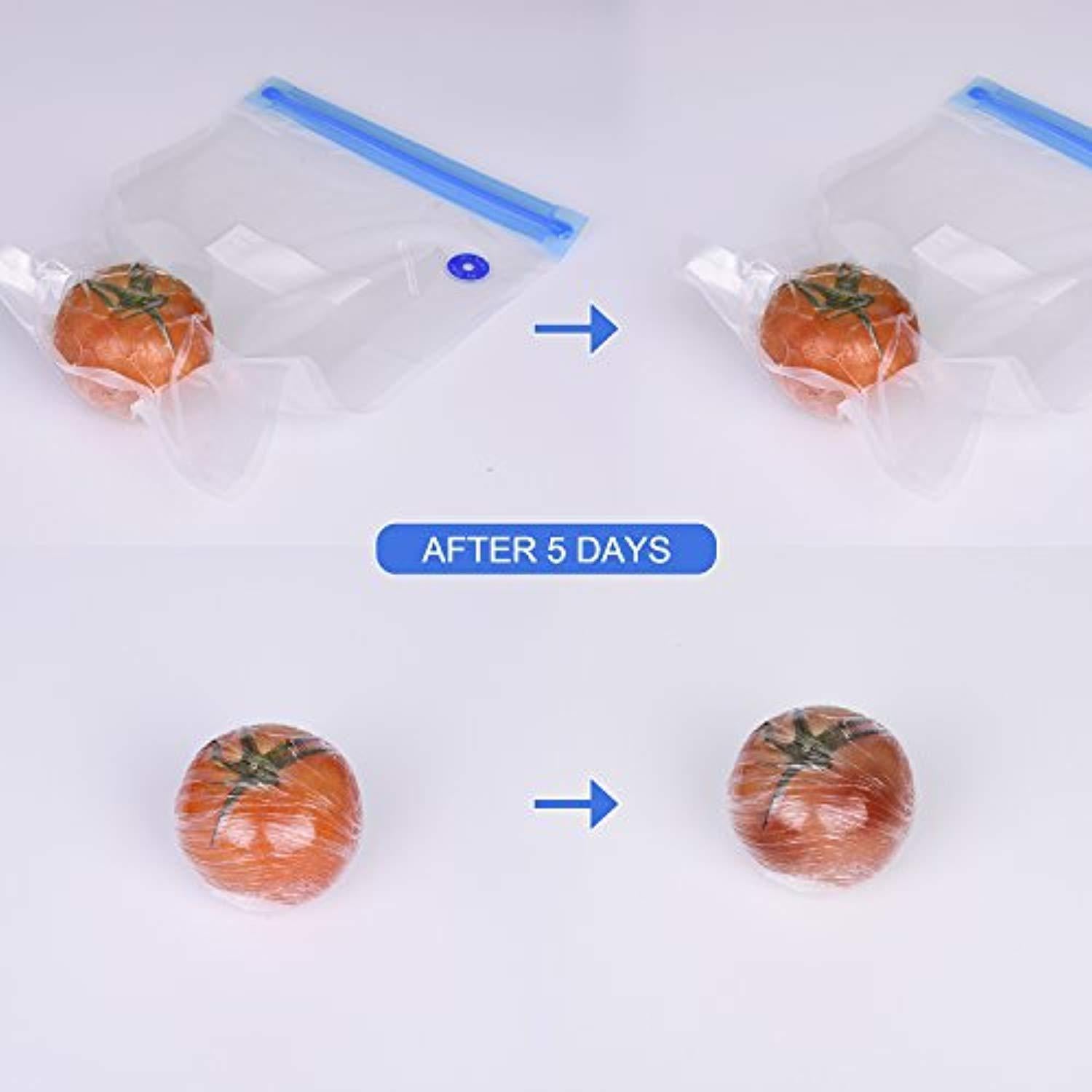 Sous Vide Bags Kit for Anova Cookers - 15 Reusable Vacuum Sealed Bags with Sealing Clips