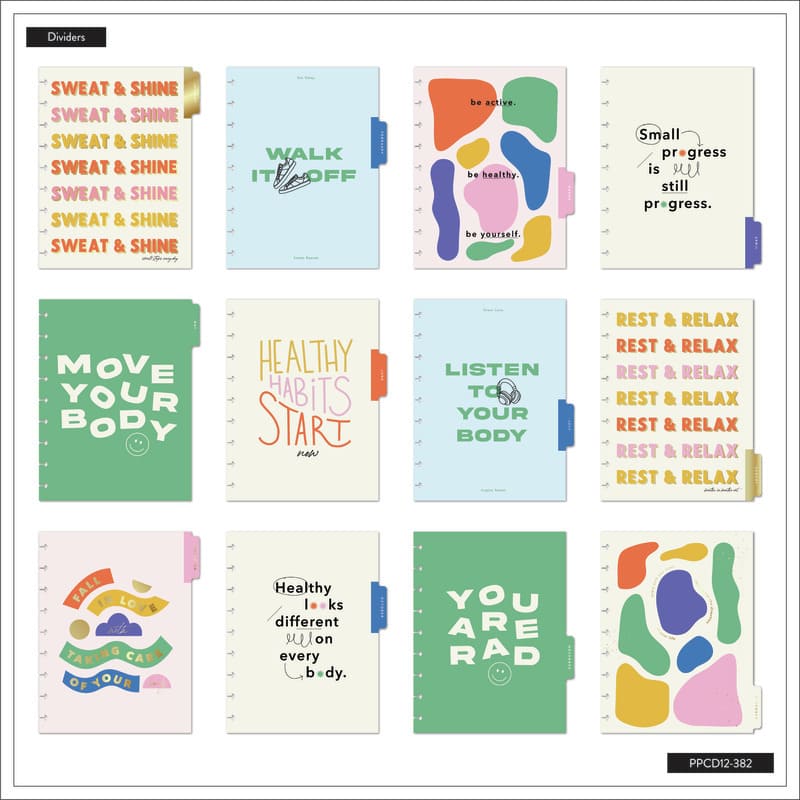 Happy Planner Be Bold Fitness Classic 12 Month Planner