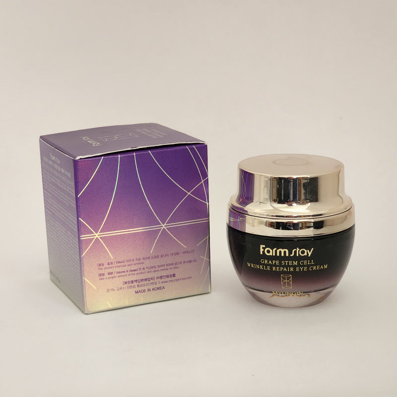 Farm Stay Grape Stem Cell Wrinkle Repair Eye Cream 1.76 fl oz - Korean Skincare