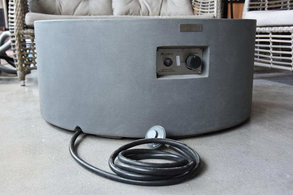 Tramore Outdoor Fire Pit Table - Liquid Propane