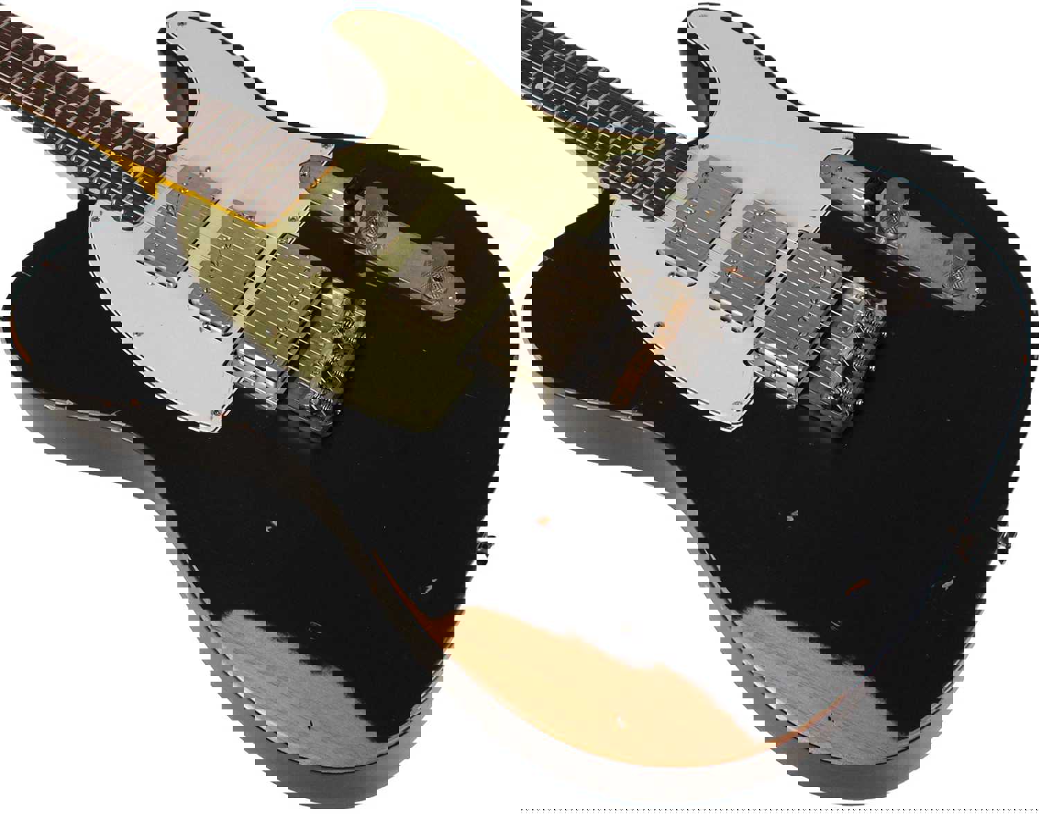 Nash T-3HB Guitar with Lollar Imperials, Black, Medium Aging