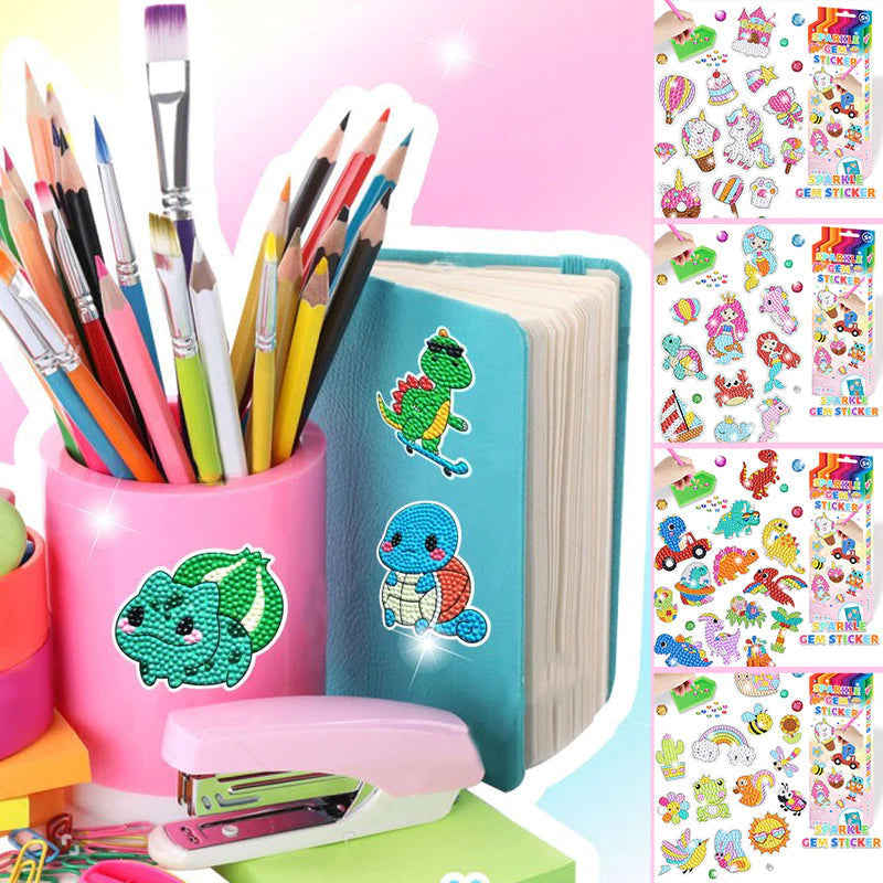 DIY Children's FreeStick Cartoon Diamond Painting Kit