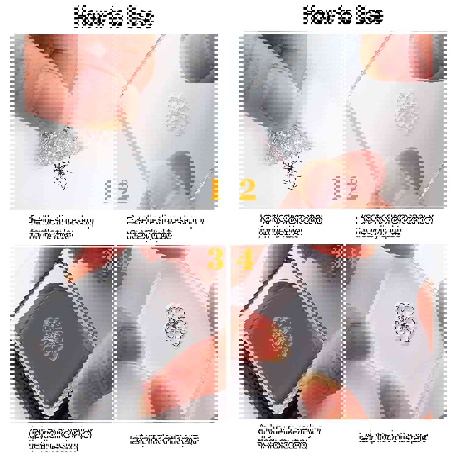 Craspire Spring Clear Silicone Stamp Seal for Card Making and DIY Scrapbooking