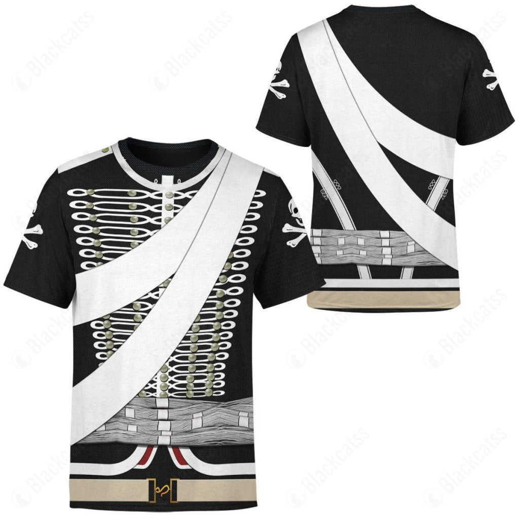 Historical French Revolutionary Army The Hussards de la Mort or Death Hussars French Light Cavalry Custom Apparel