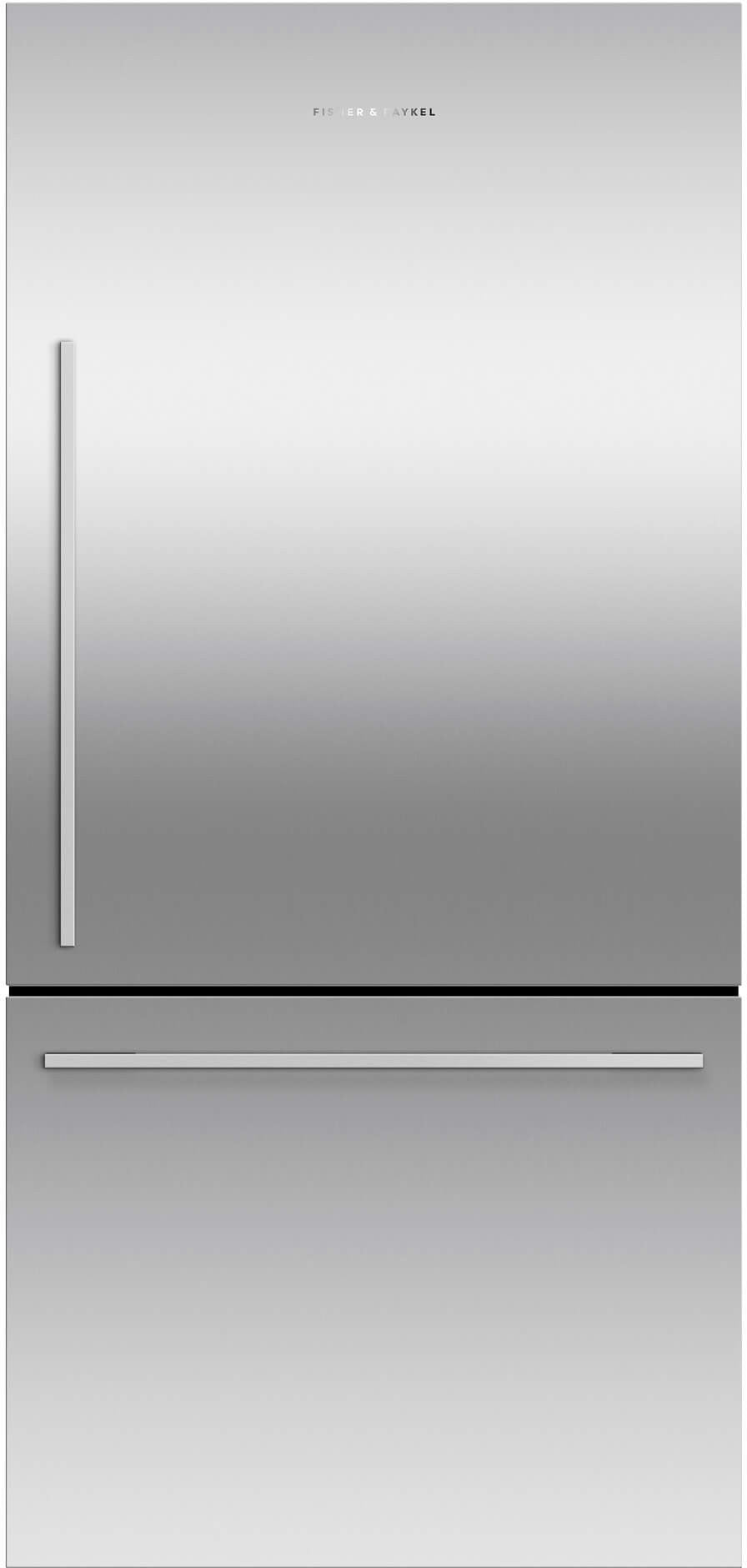 Fisher & Paykel Series 5 Contemporary Series RF170WDRX5N 32 Inch Counter Depth Freestanding Bottom Mount Refrigerator