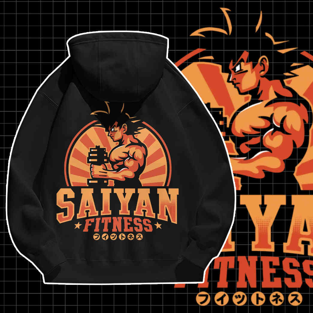 Saiyan Fitness Custom Graphic Apparel - Unisex Cotton T-Shirt