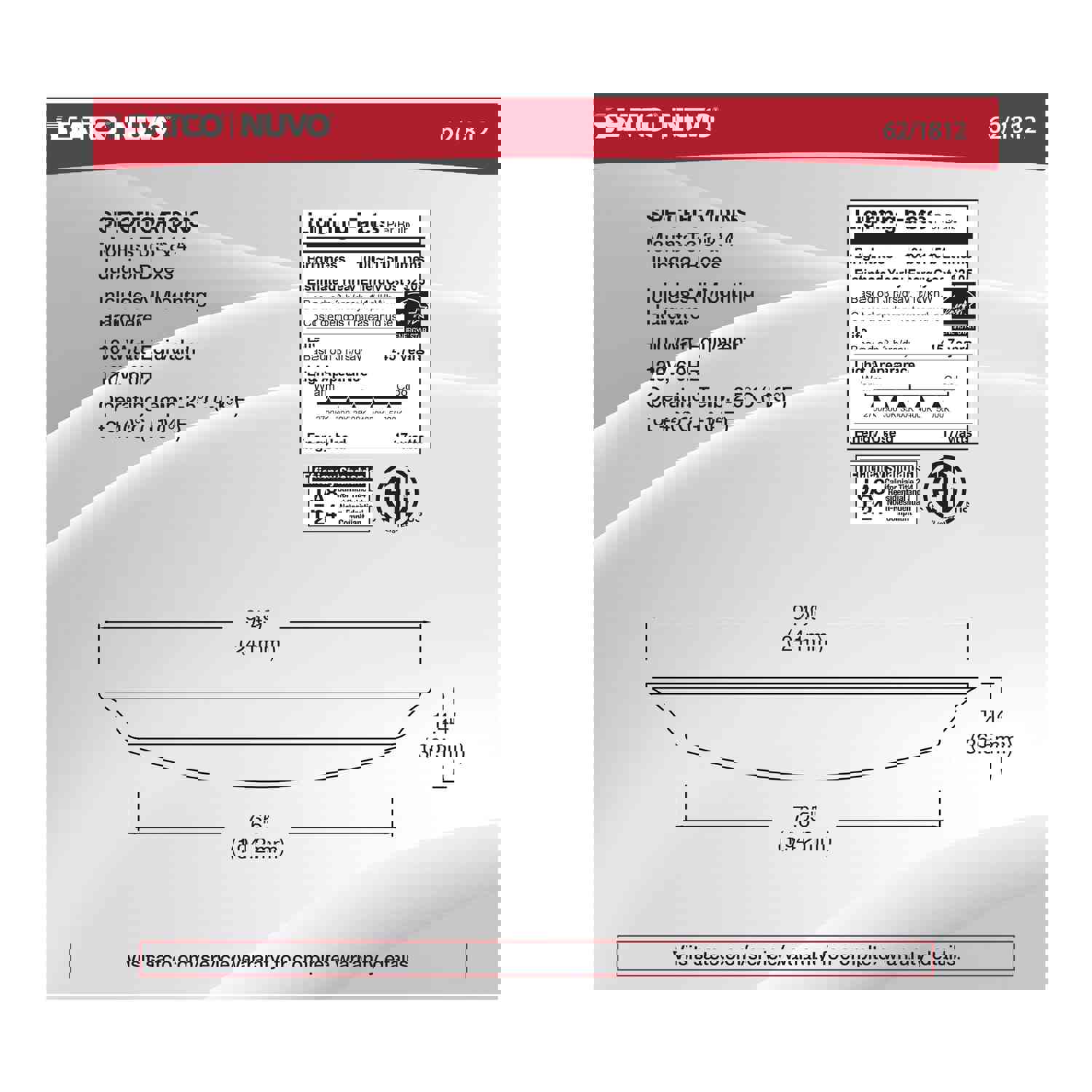SATCO/NUVO 17W 10 Inch LED Disk Light CCT Selectable 2700K-5000K Brushed Nickel Finish