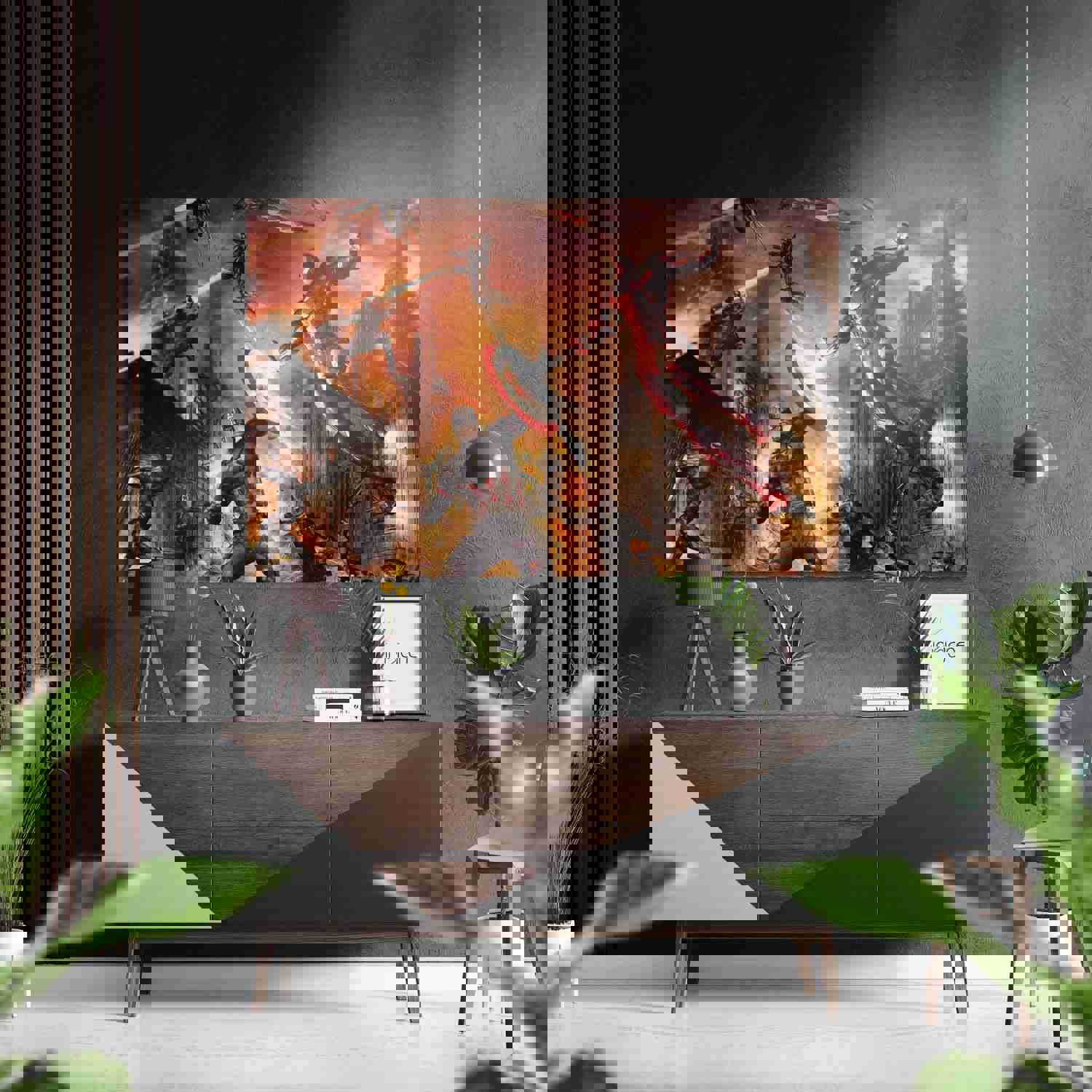 Avengers Brushed Aluminium Dibond Wall Art