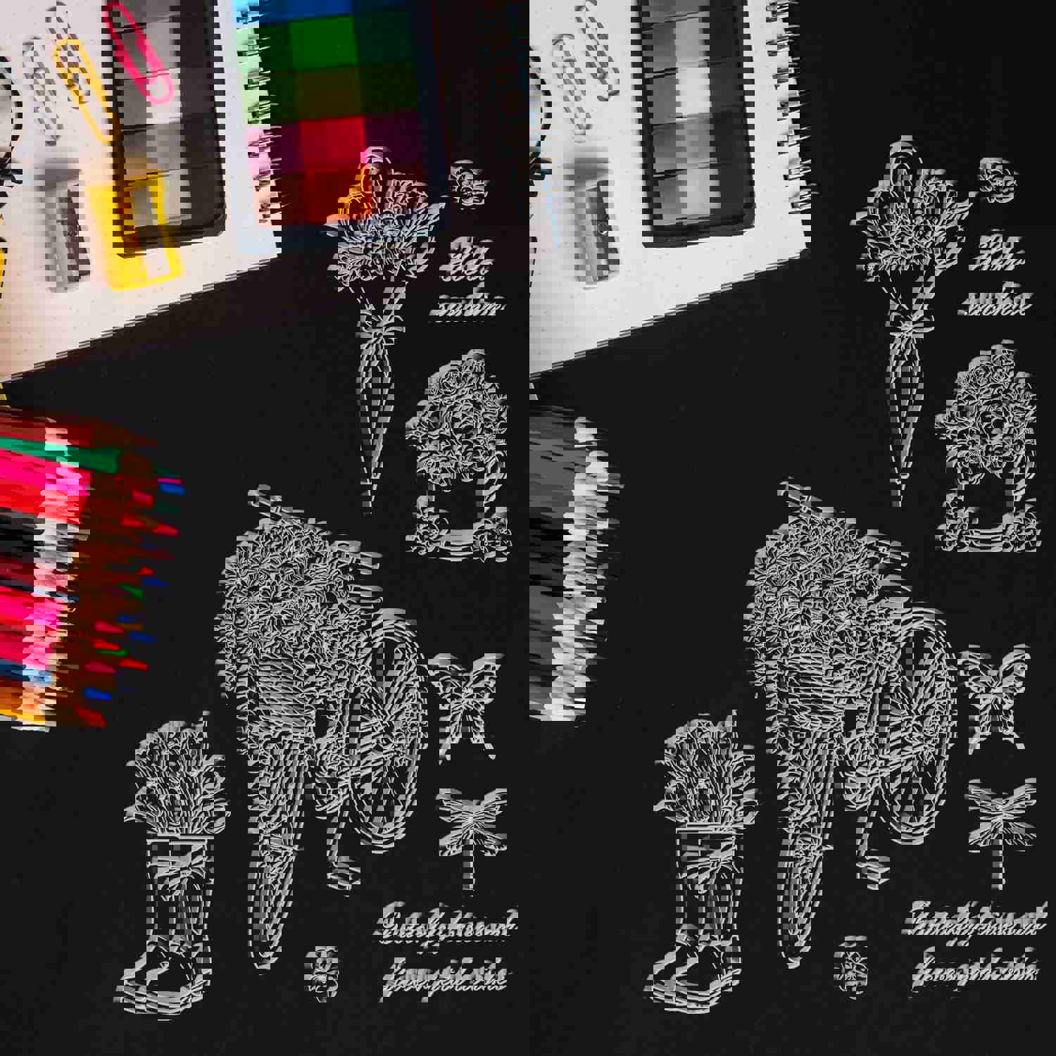 Craspire Spring Clear Silicone Stamp Seal for Card Making and DIY Scrapbooking