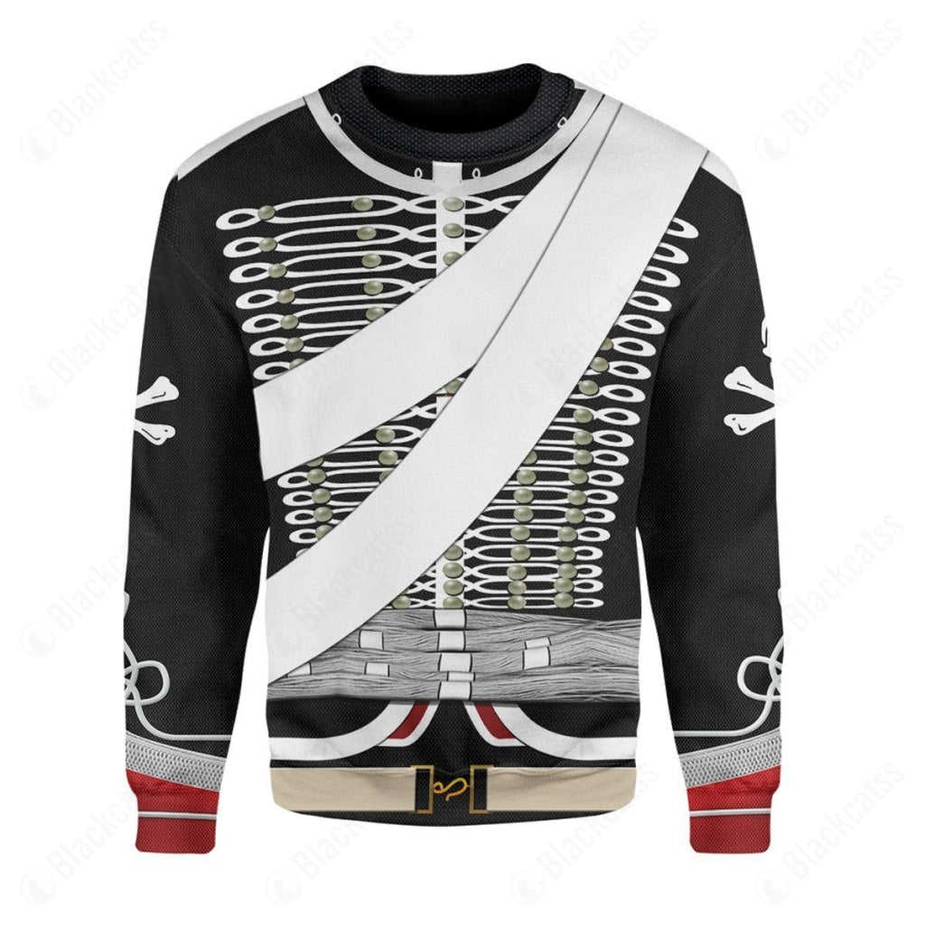 Historical French Revolutionary Army The Hussards de la Mort or Death Hussars French Light Cavalry Custom Apparel