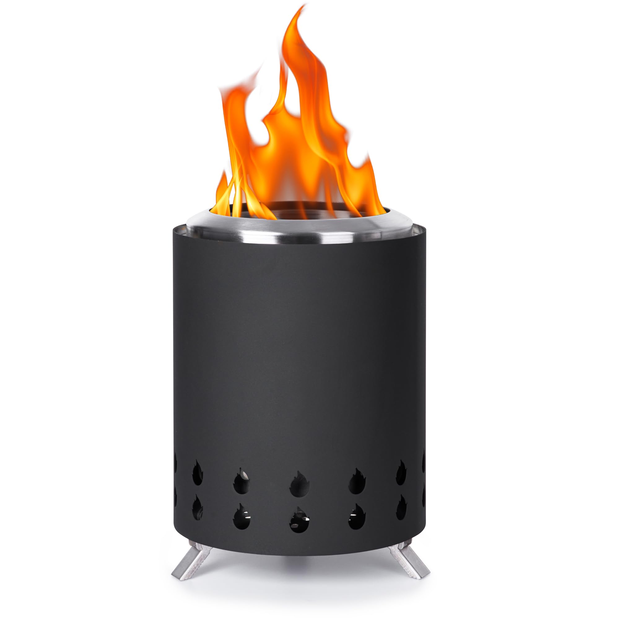 Premium Stainless Steel Table Top Fire Pit for Outdoor Use