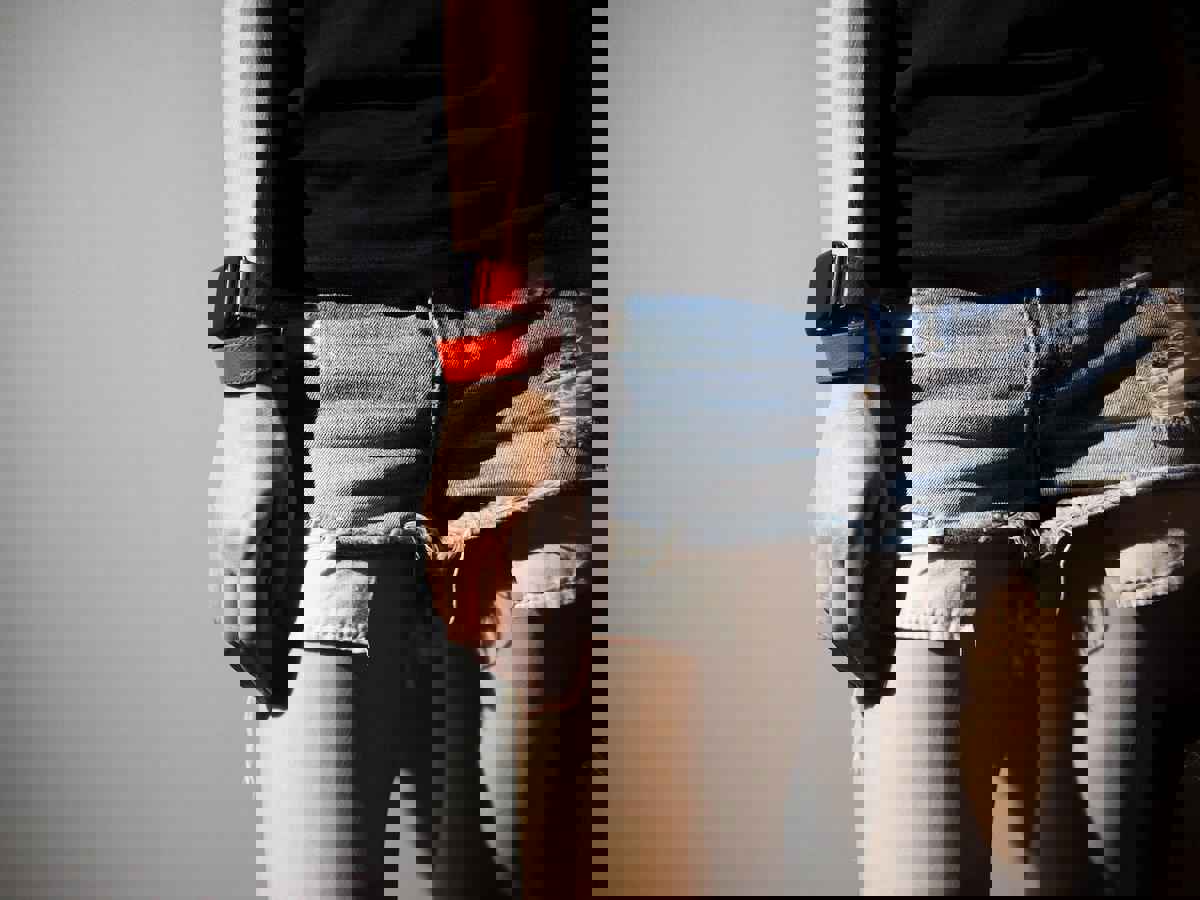 Premium Italian Leather Double Wrap Apple Watch Band in Red