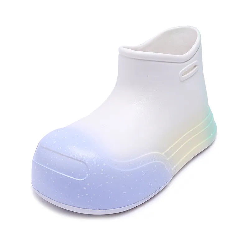 Kawaii Rain Boots for Women and Children - Waterproof Rubber Shoes for Garden and Outdoor Use