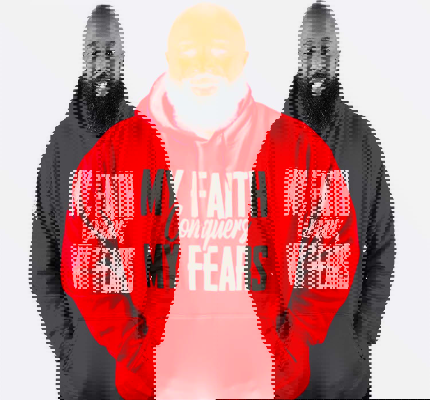 My Faith Conquers My Fears - Adult Hoodie