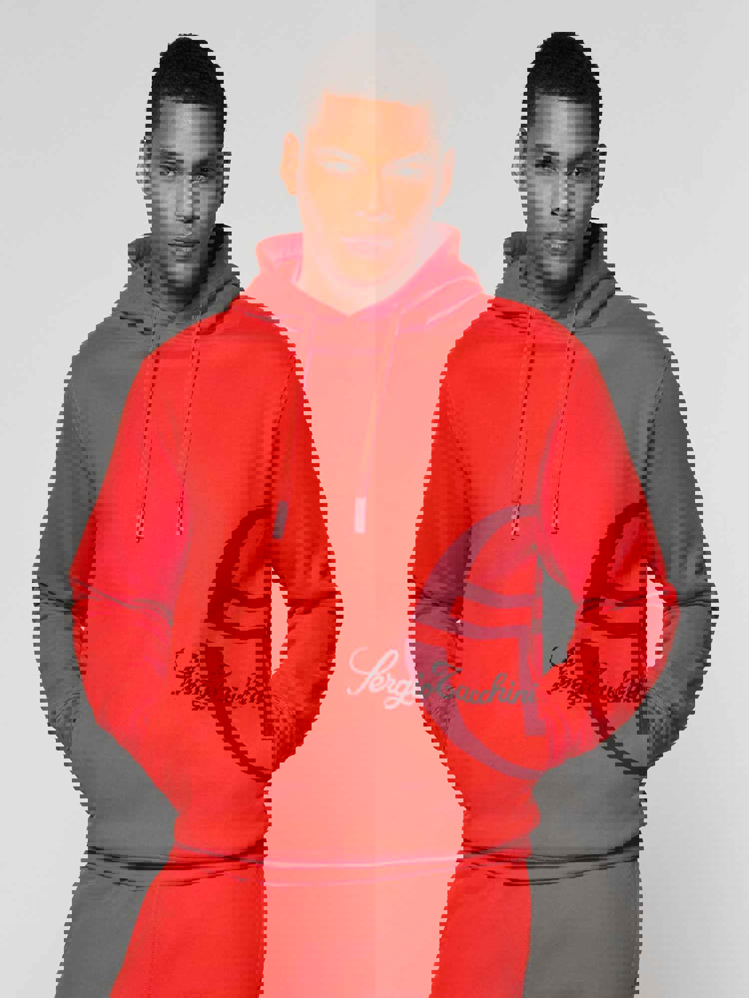 Sergio Tacchini Hoodie - Garcon - Poinciana