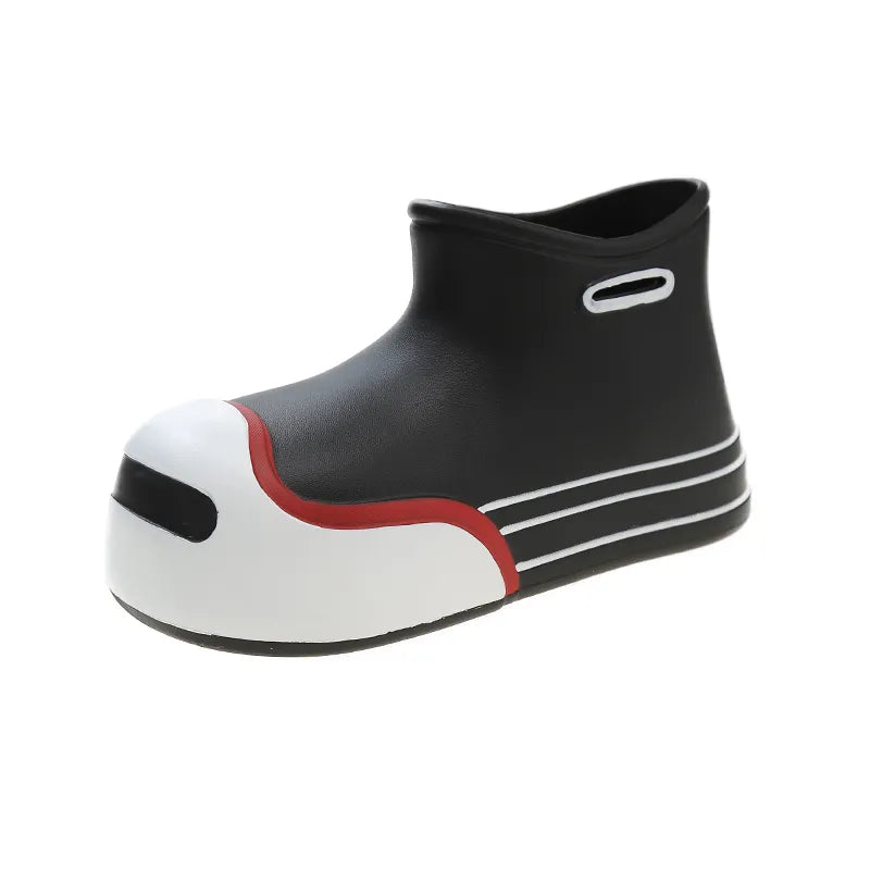 Kawaii Rain Boots for Women and Children - Waterproof Rubber Shoes for Garden and Outdoor Use