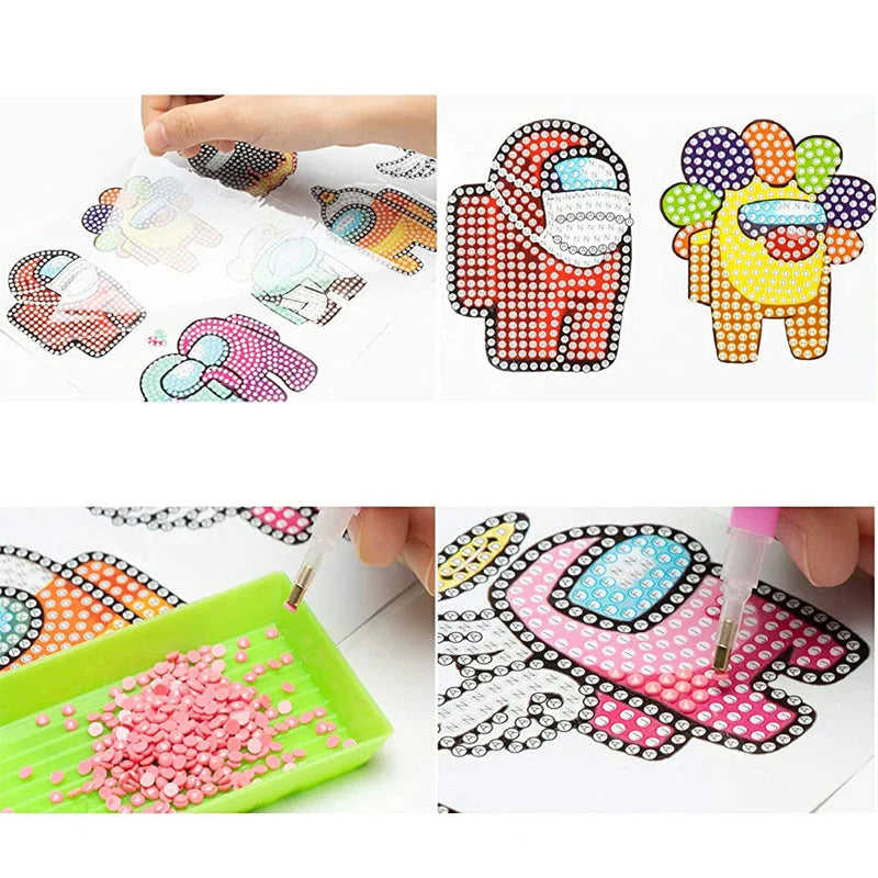 DIY Children's FreeStick Cartoon Diamond Painting Kit