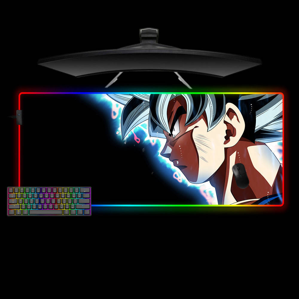 Dragon Ball Goku RGB Gaming Mouse Pad with LED Strip