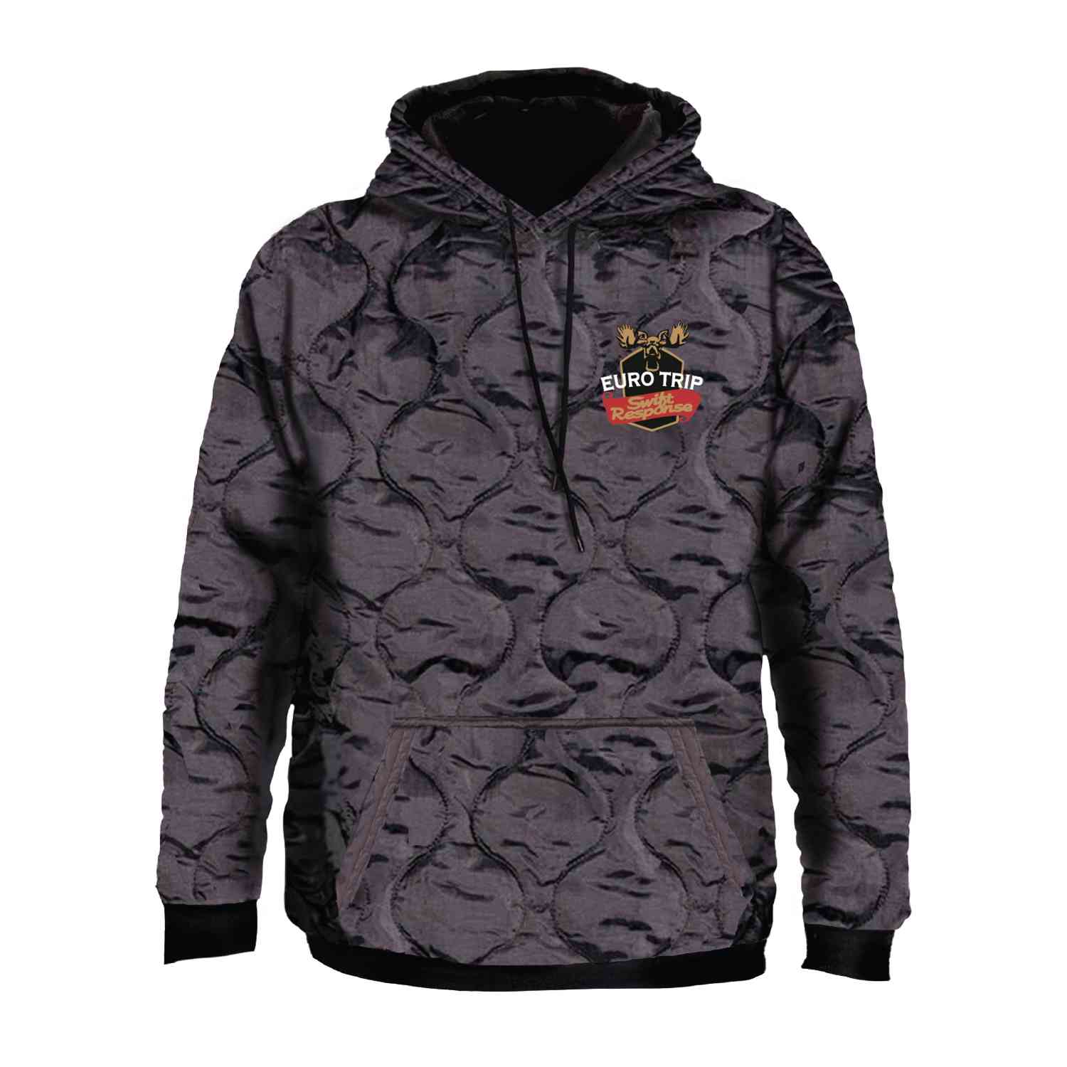 F Co, 2-135 GSAB (D-E-) 2024 Swift Response Woobie Hoodie Embroidery