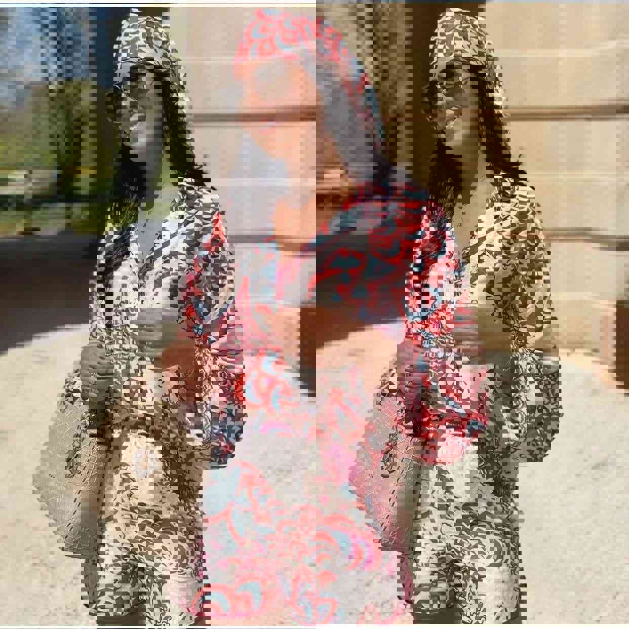 Vintage Fashion Printed Loose Summer Sets