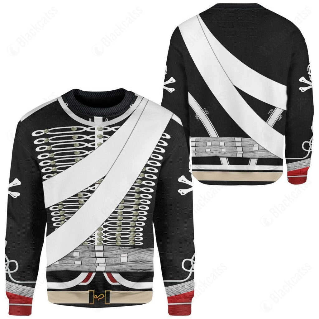 Historical French Revolutionary Army The Hussards de la Mort or Death Hussars French Light Cavalry Custom Apparel