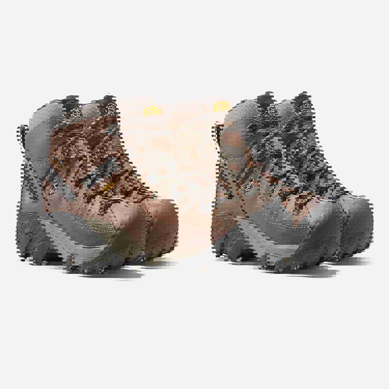 Men's Keen Targhee II Mid Waterproof Hiking Boots - Shitake/Brindle