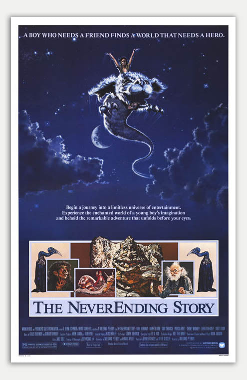 Neverending Story - 11 x 17 Movie Poster (1984 Reprint)