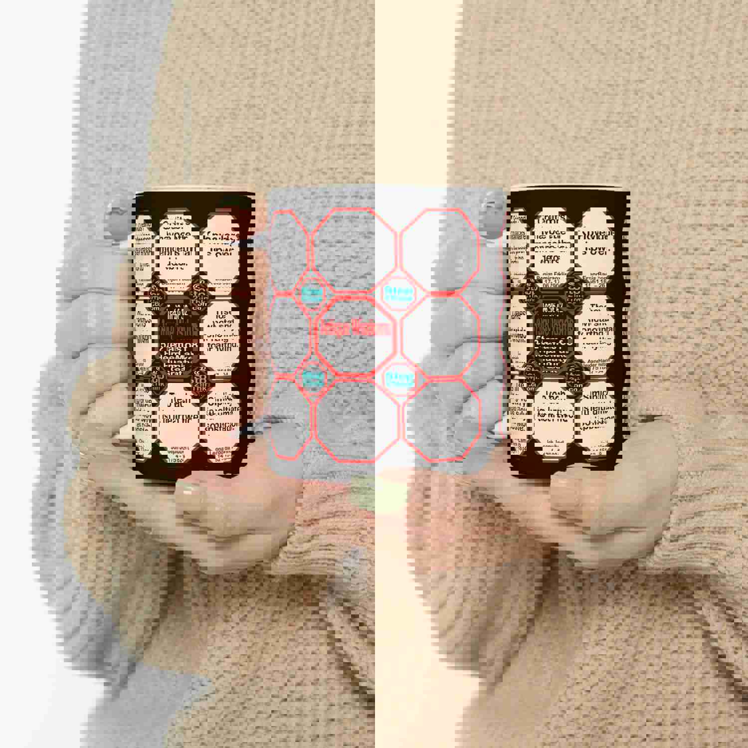 Team 26 of 52 Teams That Make Humanity Great! Wisdom Mug - 11oz Ceramic Cup