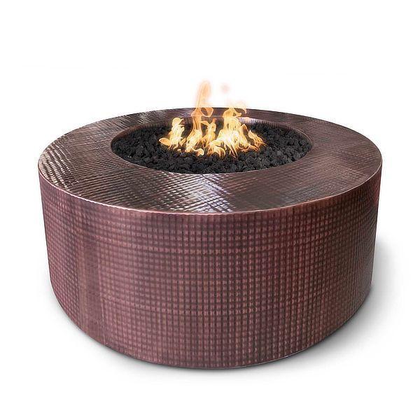 The Outdoor Plus Unity 24 Tall Metal Fire Pit with Free Cover