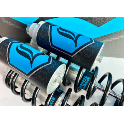 LEGEND SUSPENSION REVO ARC Canister Decal - Customizable Reservoir Design