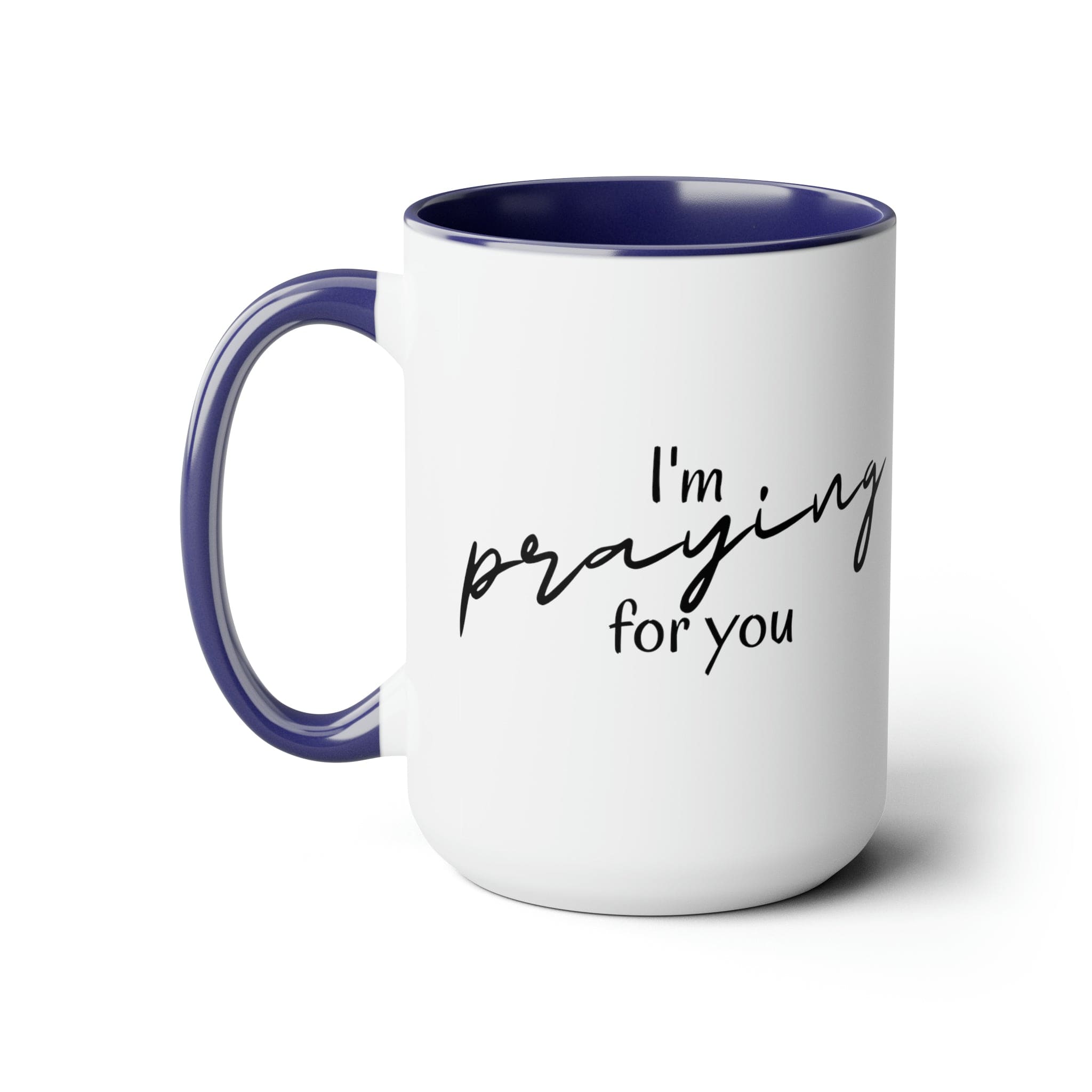 Accent Ceramic Coffee Mug 15oz - Inspirational Christian Mug