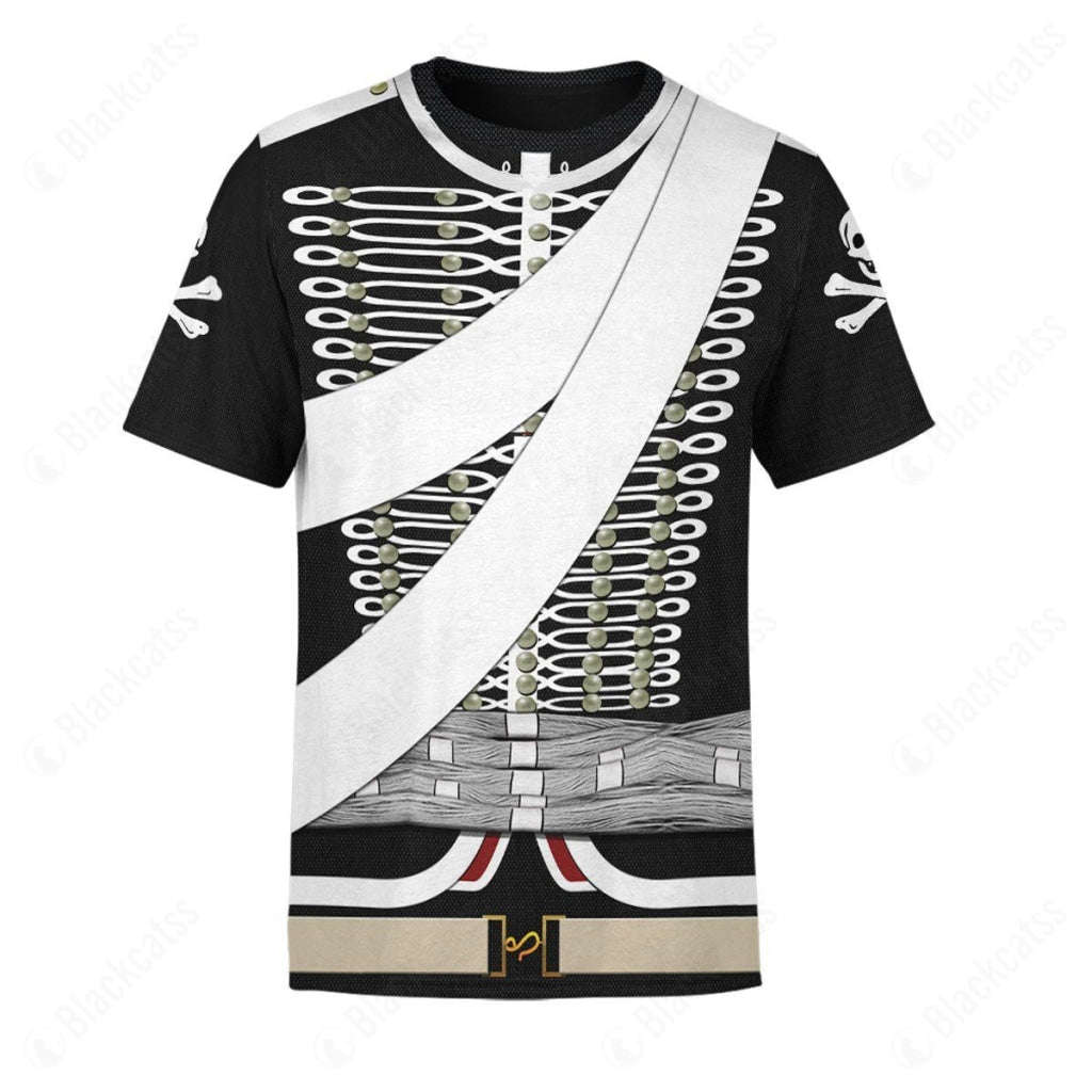 Historical French Revolutionary Army The Hussards de la Mort or Death Hussars French Light Cavalry Custom Apparel