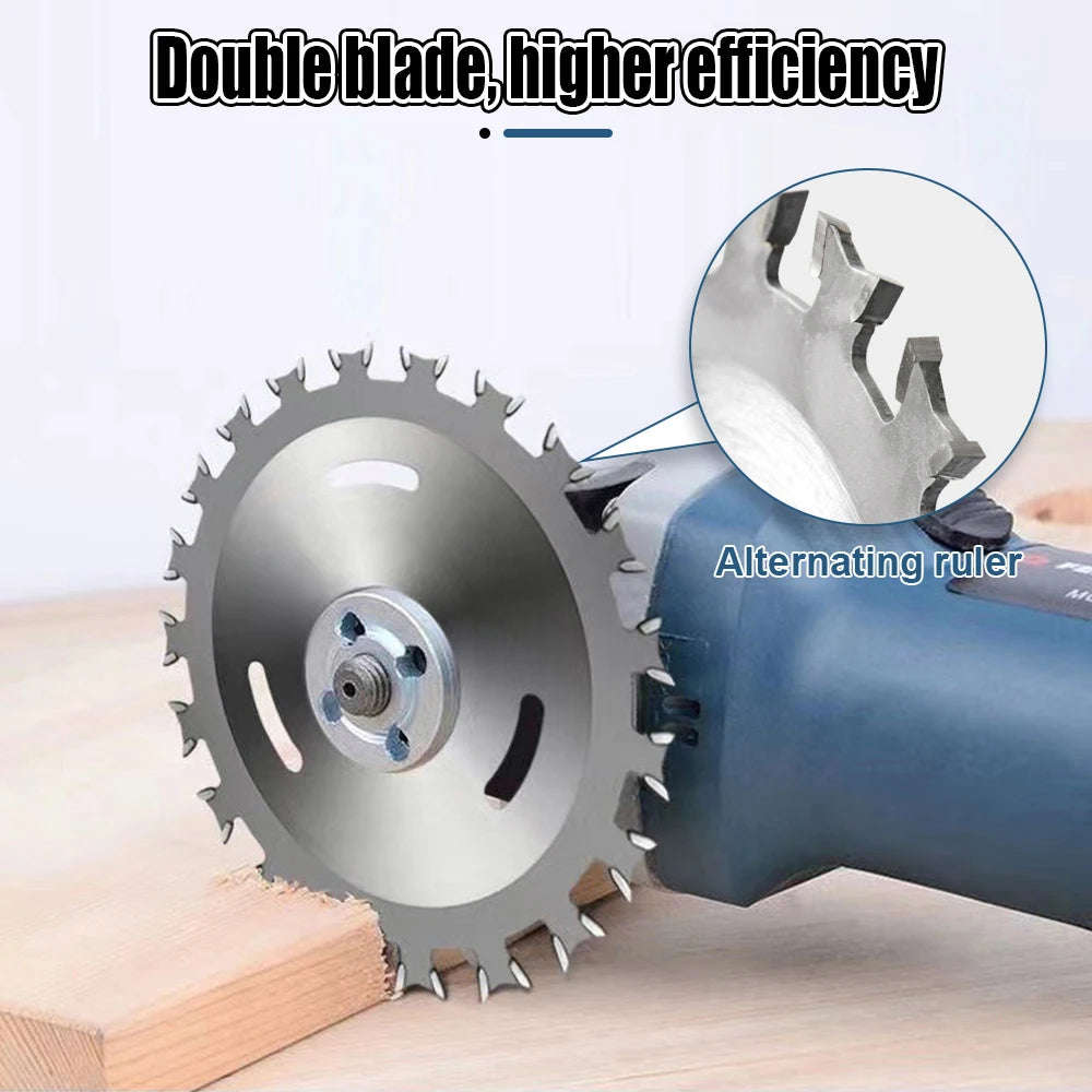 4-Inch Alloy Circular Saw Blade for Wood Cutting, Multi-Tool Angle Grinder Disc