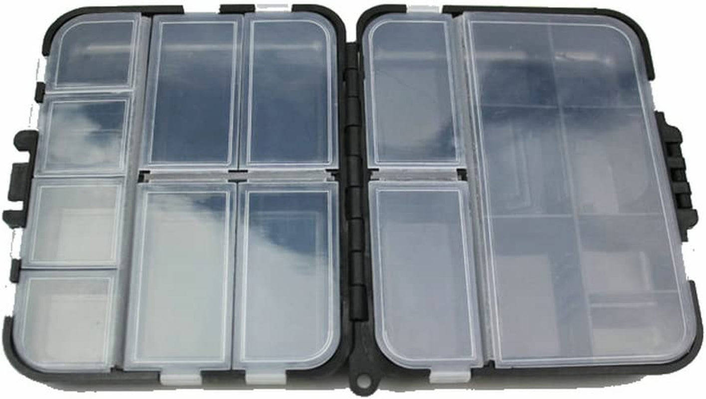 Mini Plastic Fishing Tackle Box with Multiple Compartments for Outdoor Fishing
