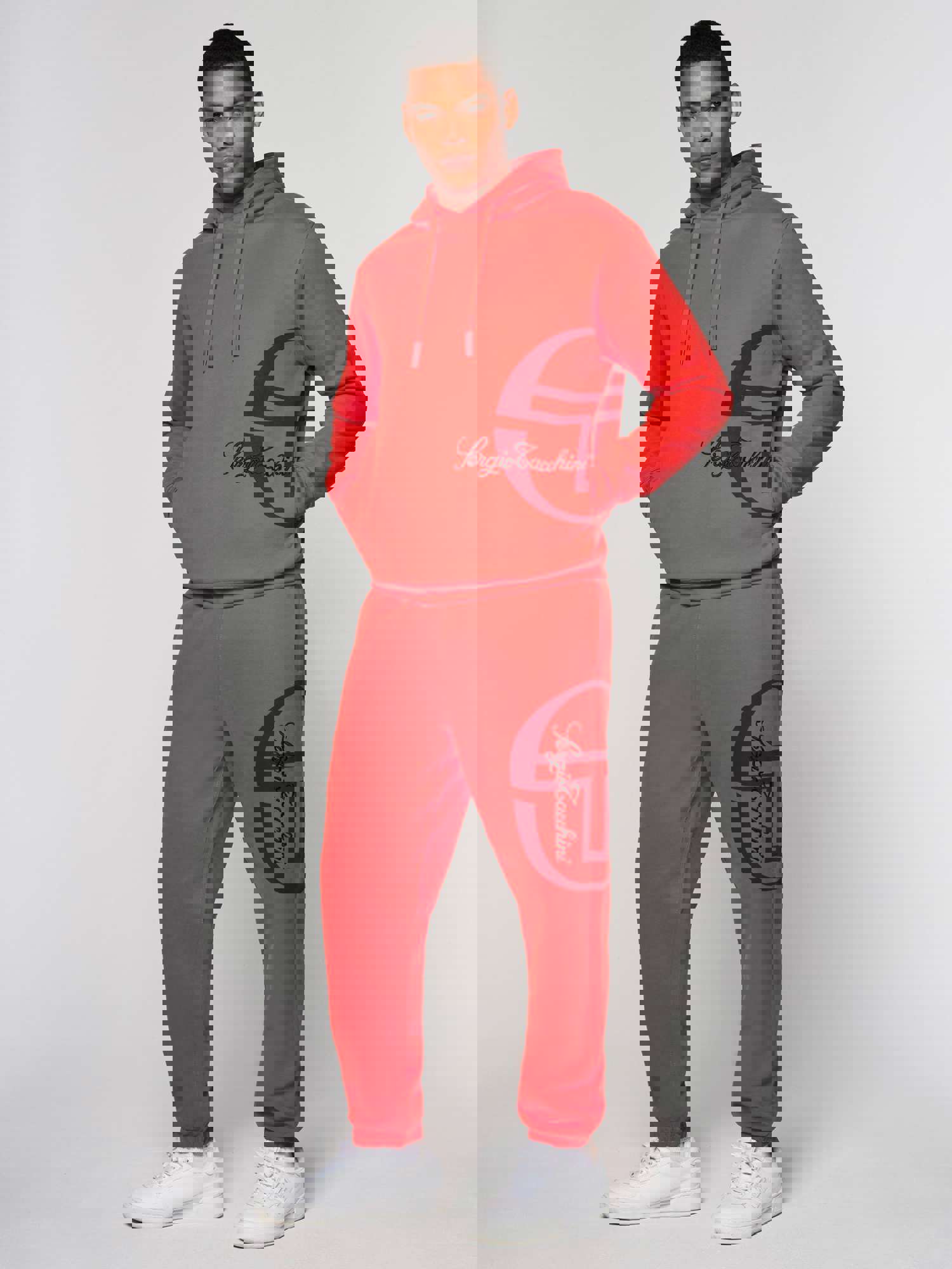 Sergio Tacchini Hoodie - Garcon - Poinciana