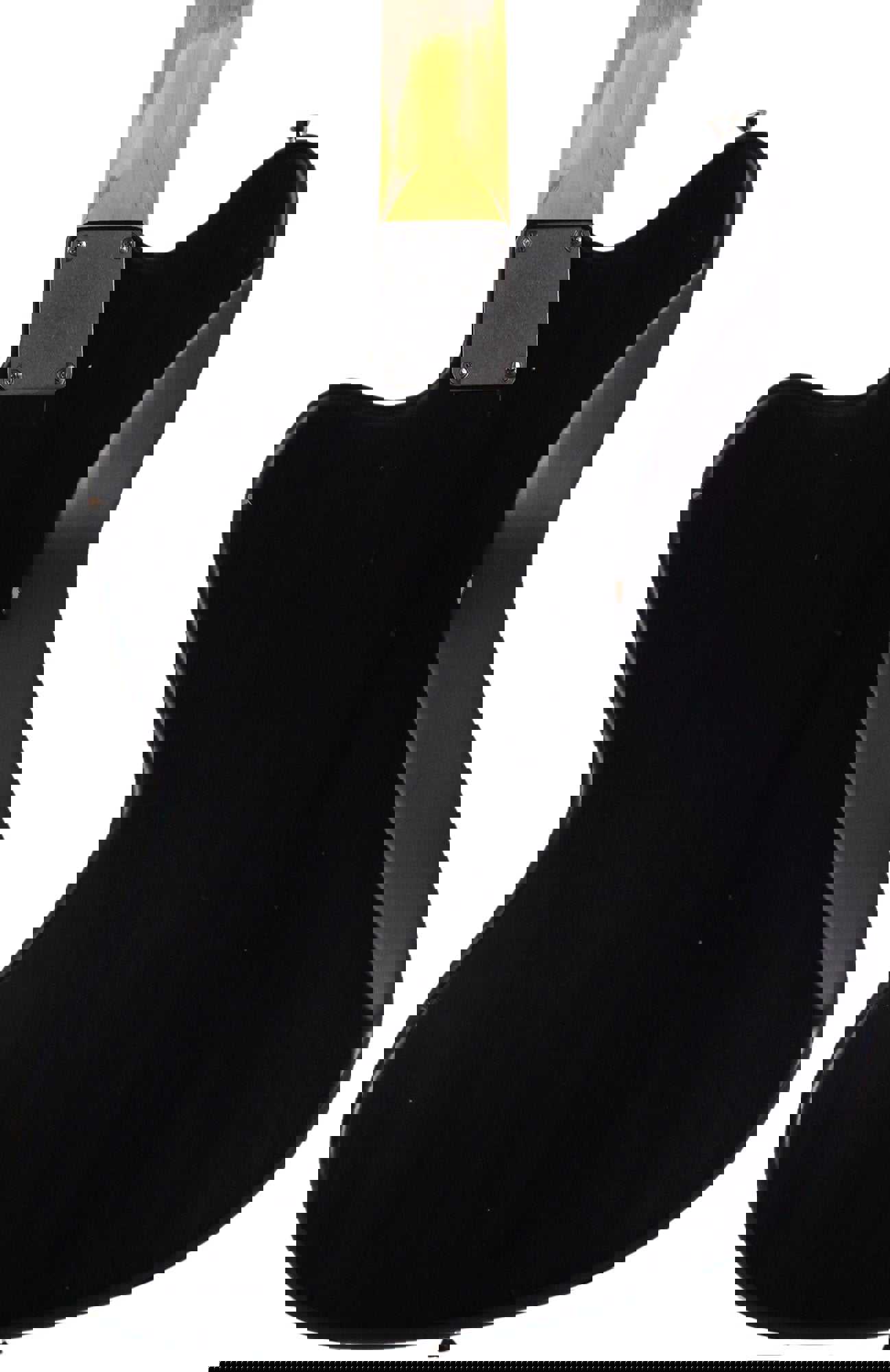 Nash JM-63 Jazzmaster Guitar - Black with P90 Pickups & Light Aging