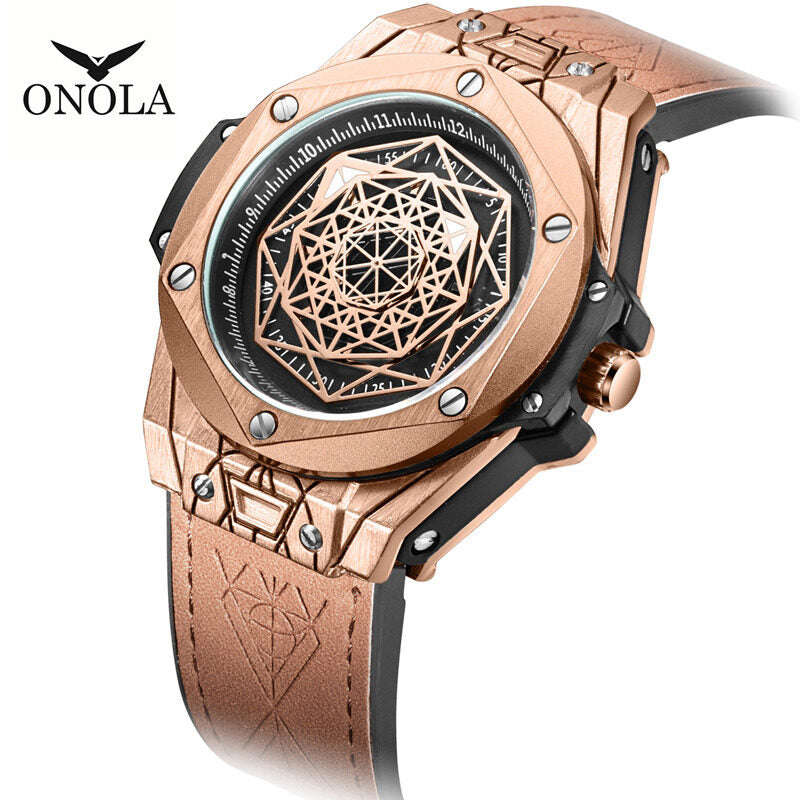 ONOLA ON3810 Men's Fashion Trend Waterproof Quartz Watch