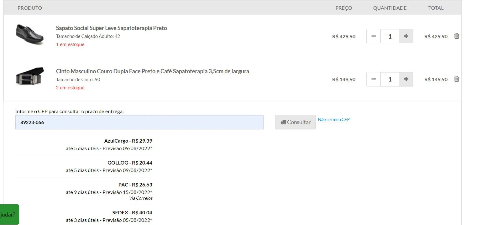 Personal Shopper Service: 2 Pairs of SAPATOTERAPIA Shoes and 1 Leather Belt from Brazil