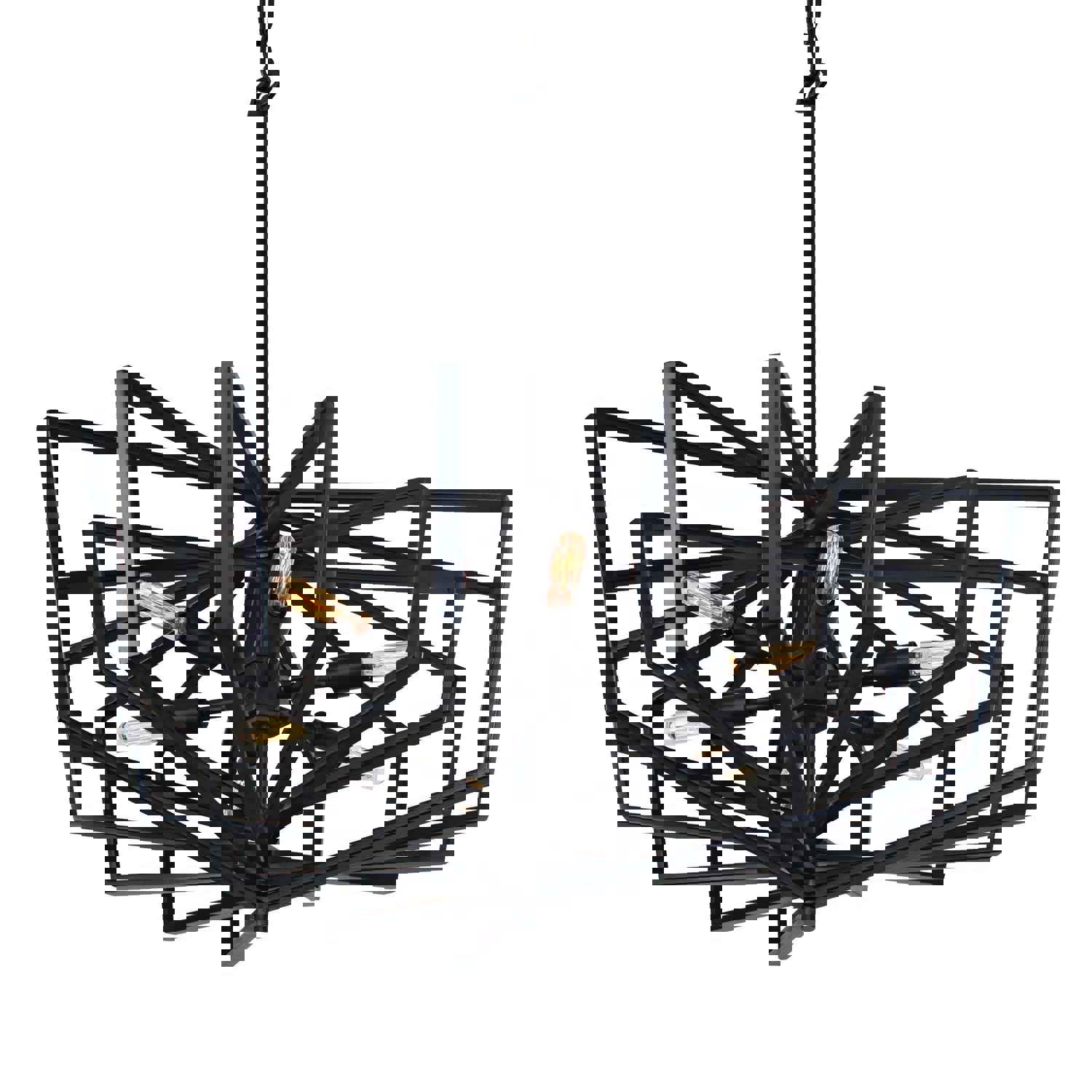 Gymnast 6-Lt Pendant - Black