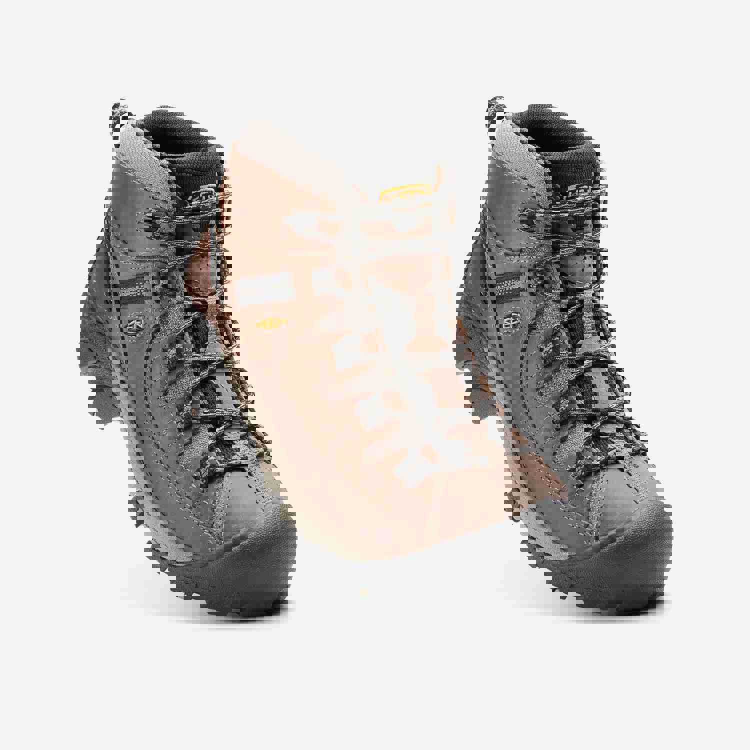 Men's Keen Targhee II Mid Waterproof Hiking Boots - Shitake/Brindle